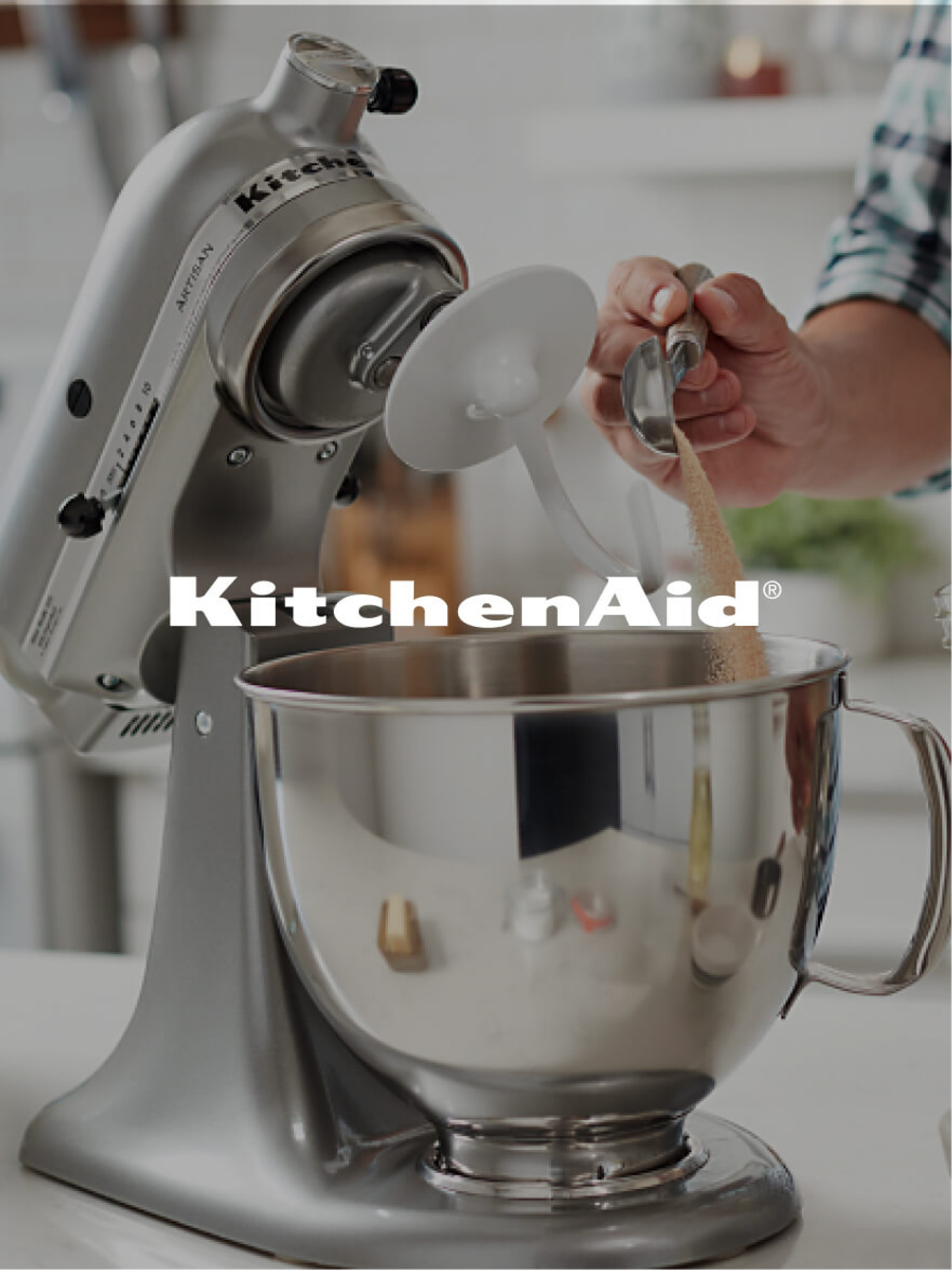 KitchenAid case study image of mixer