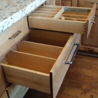 Image of custom dovetail drawers
